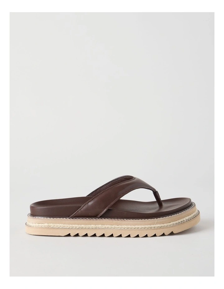 Gomez Sandal in Chocolate image 1
