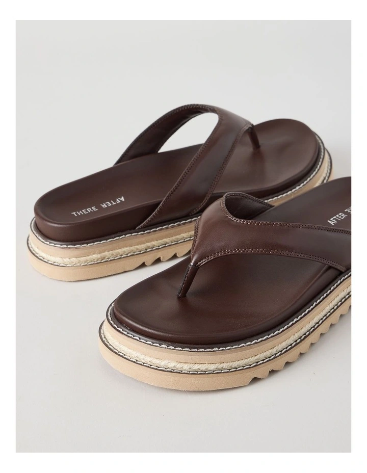 Gomez Sandal in Chocolate image 4