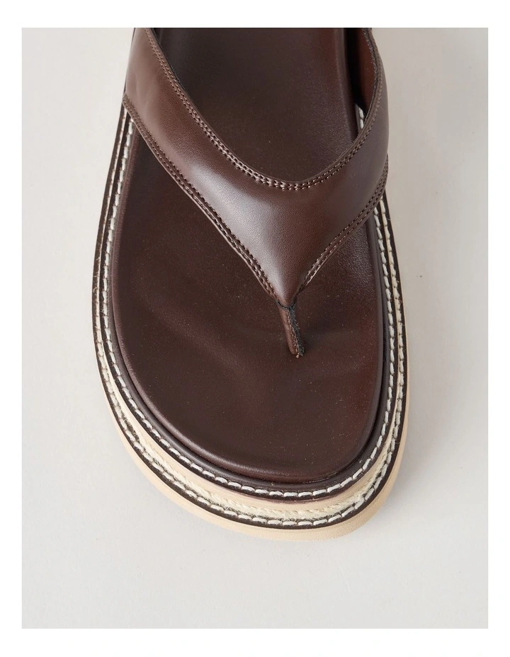 Gomez Sandal in Chocolate image 6