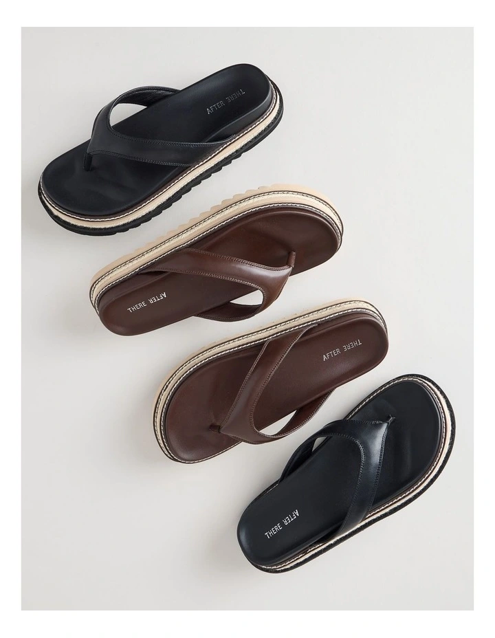 Gomez Sandal in Chocolate image 7
