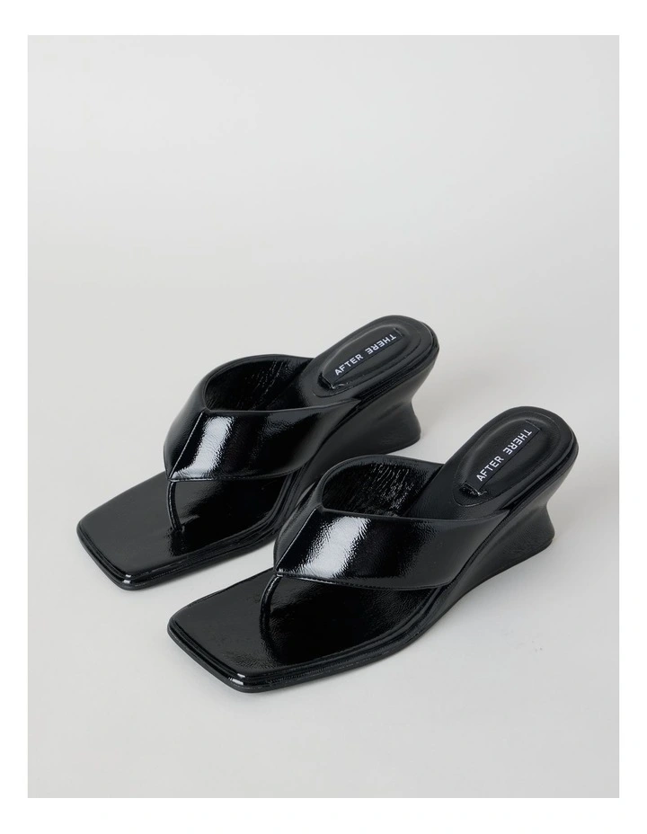 Ash Sandal in Black image 3