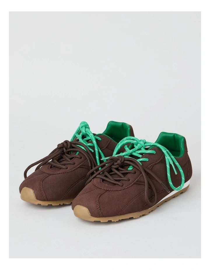 Tate Sneaker in Chocolate image 5