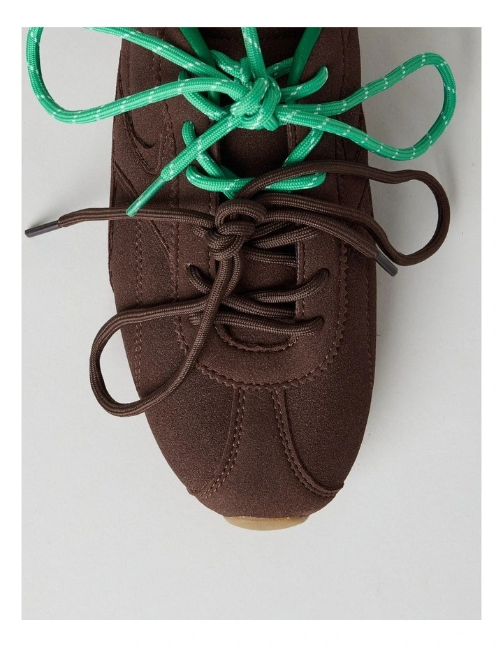 Tate Sneaker in Chocolate image 7