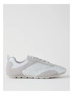 Tyson Sneaker in Metallic Silver