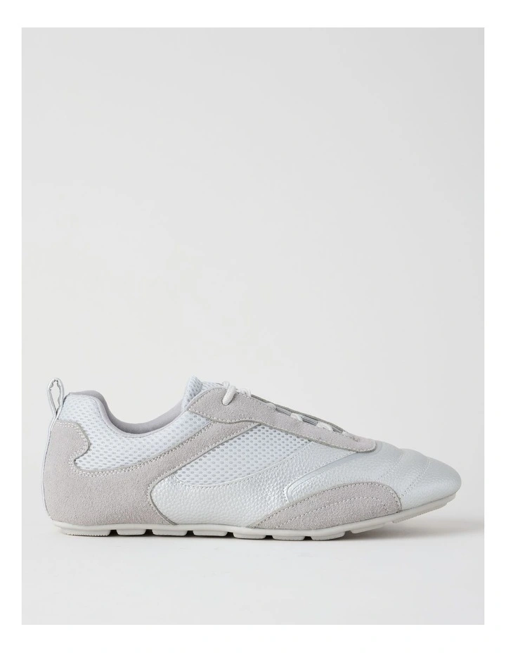Tyson Sneaker in Metallic Silver image 1