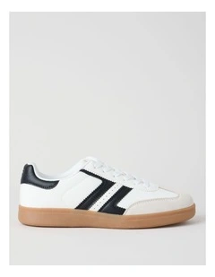 Arlo Sneaker in Cream and Black
