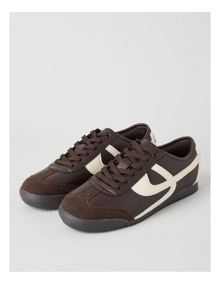 Taryn Sneaker in Chocolate image 4
