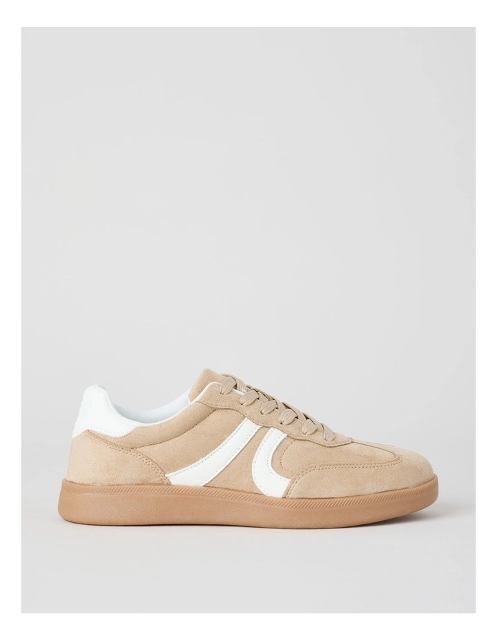 Avery Sneaker in Beige image 1