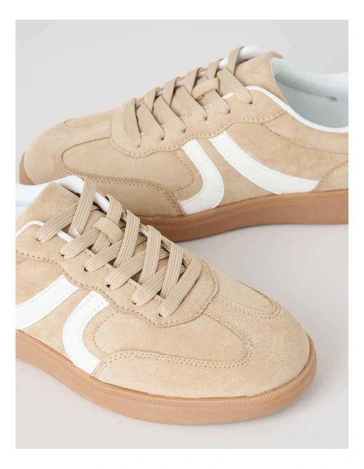 Avery Sneaker in Beige image 2