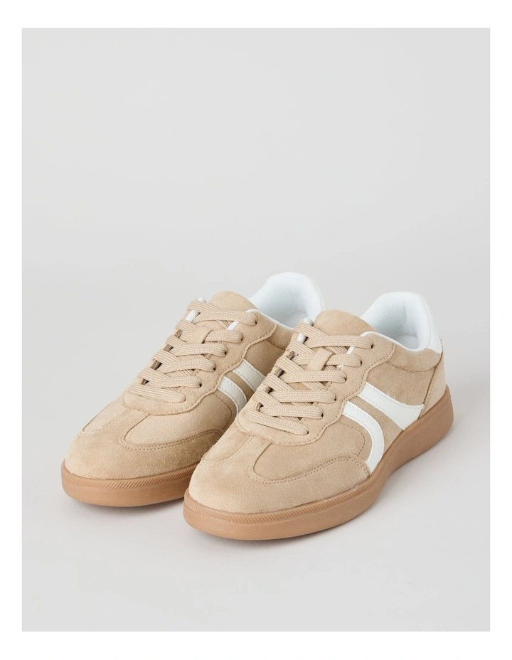 Avery Sneaker in Beige image 3