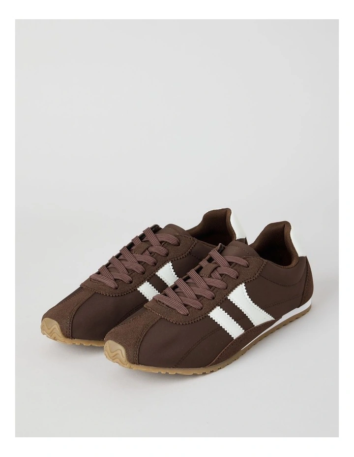 Jenna Sneaker in Chocolate image 2