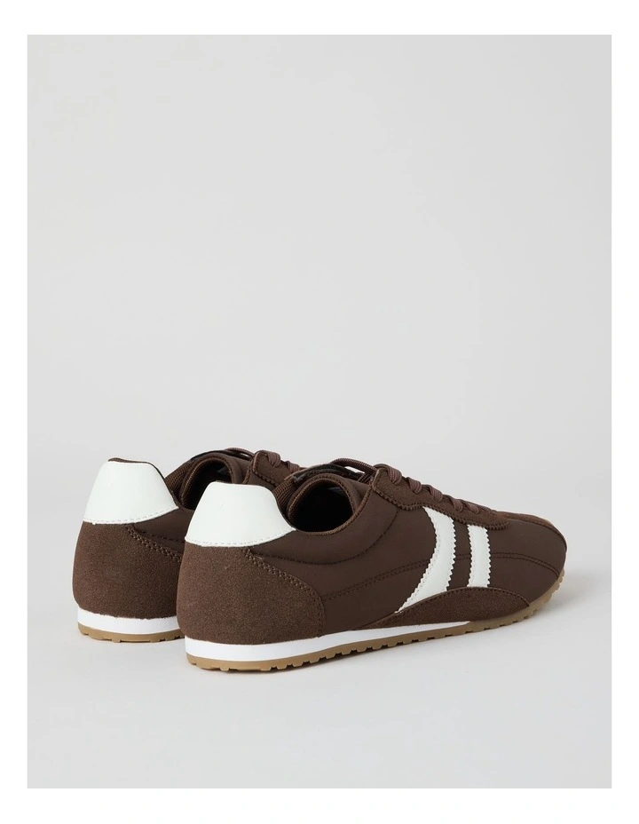 Jenna Sneaker in Chocolate image 3