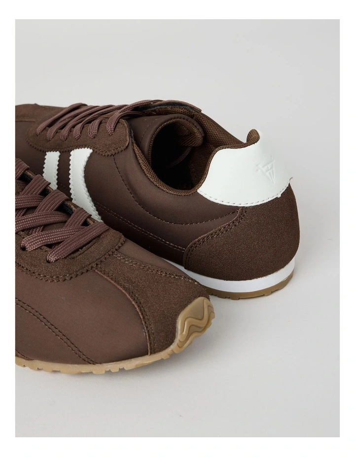 Jenna Sneaker in Chocolate image 4