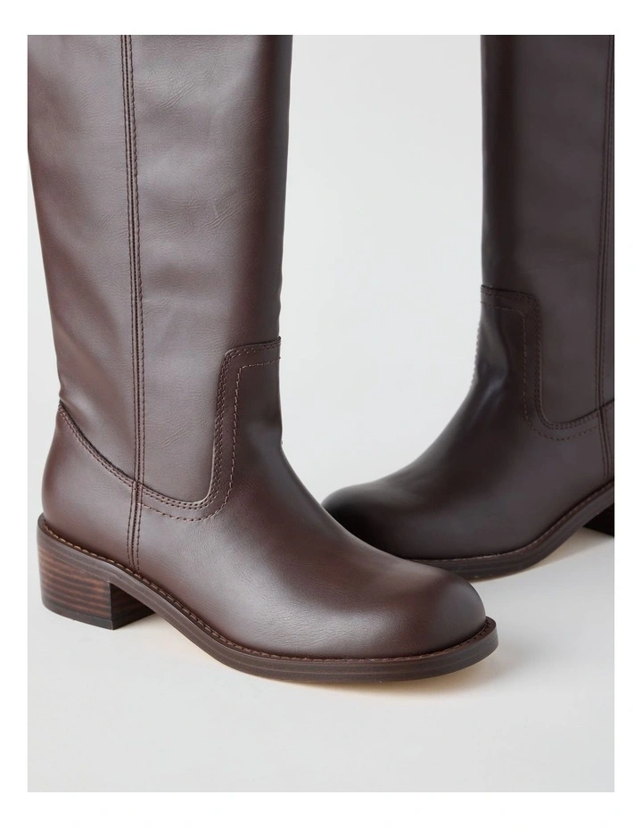 Carter Boot in Chocolate image 6