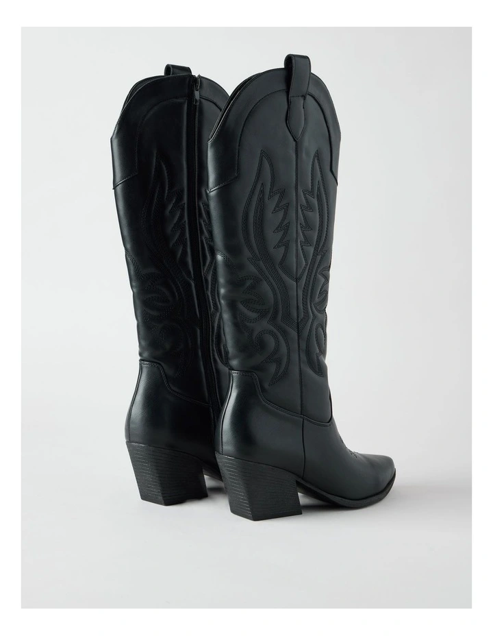 Dolly Boot in Black image 5