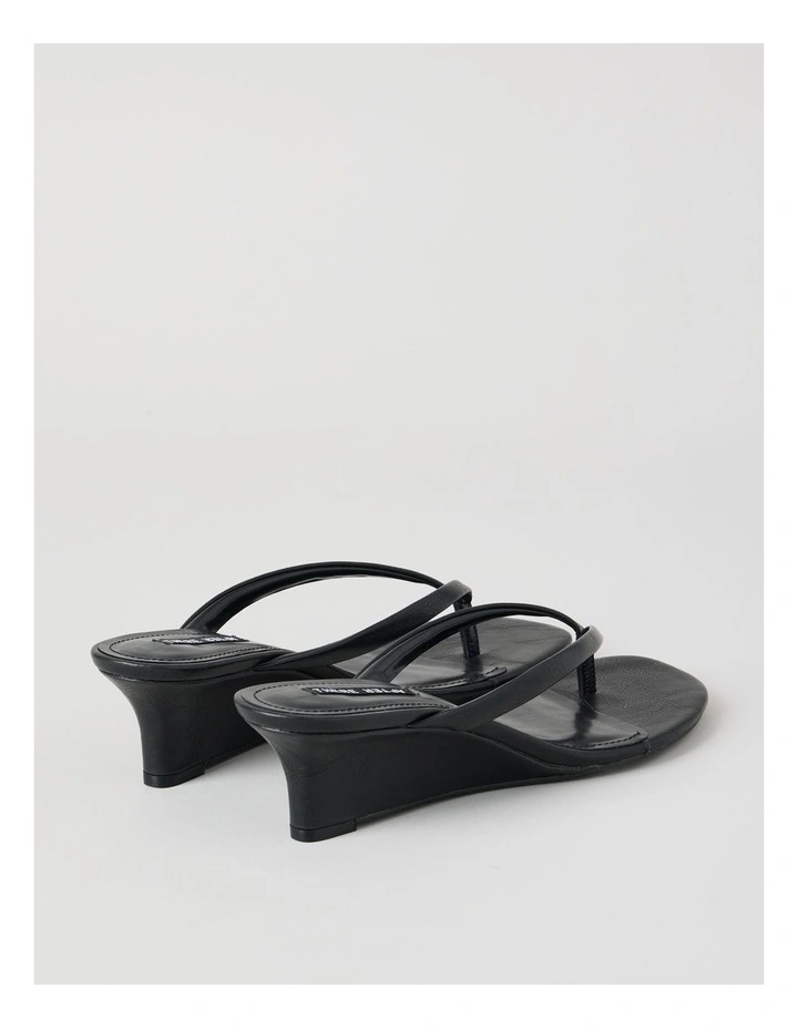 Rihanna Heeled Shoes in Black image 4