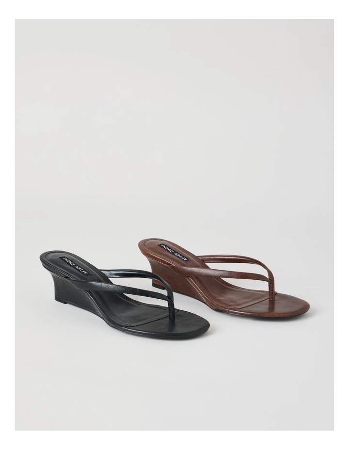 Rihanna Heeled Shoes in Black image 7