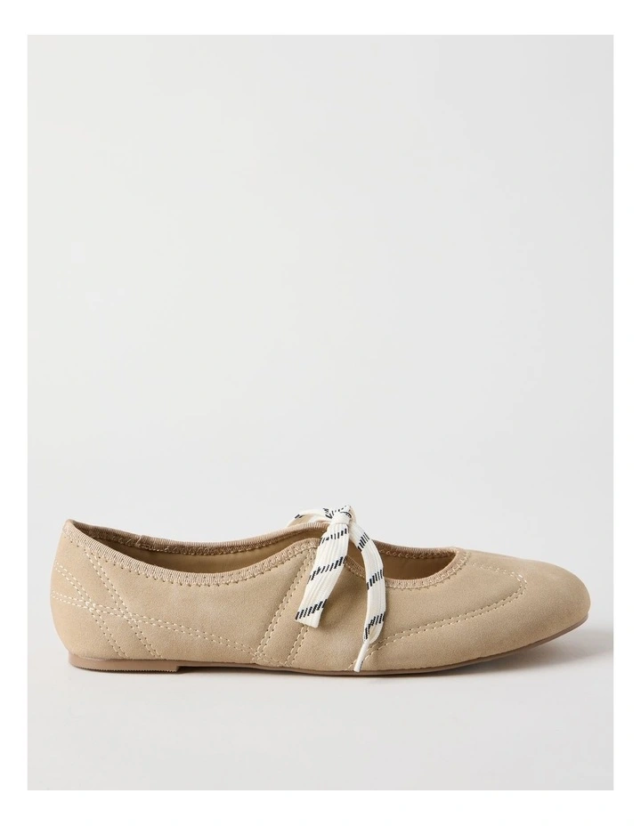 Sabrina Flat Shoes in Sand image 1