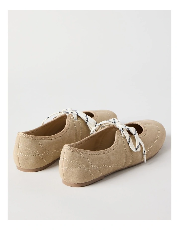 Sabrina Flat Shoes in Sand image 6