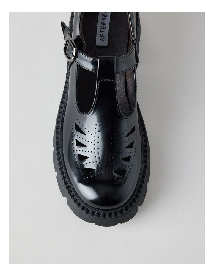 Stevie Flat Shoes in Black image 7