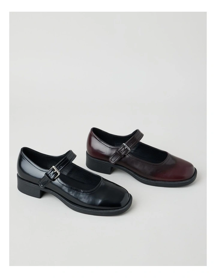 Lipa Flat Shoes in Black image 6