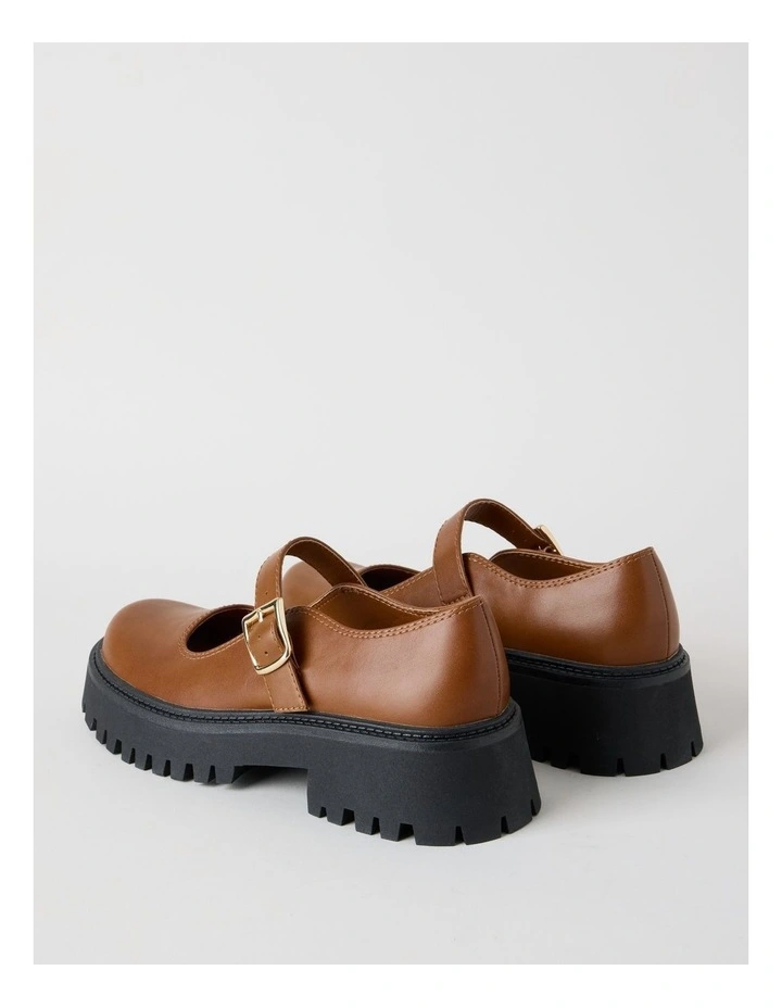 Barker Flat Shoes in Brown image 6