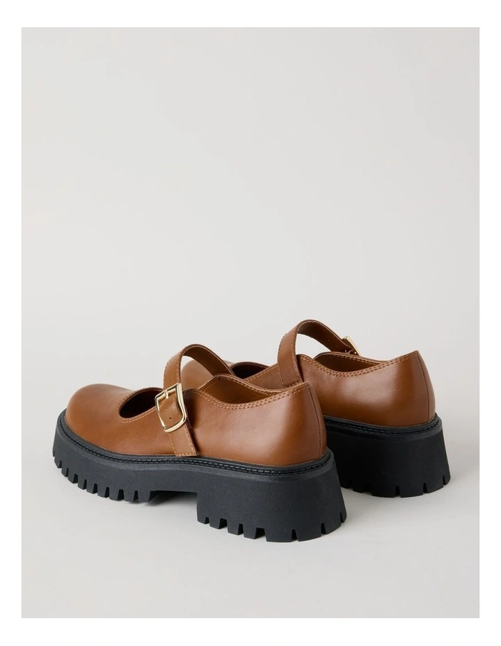 Barker Flat Shoes in Brown image 6