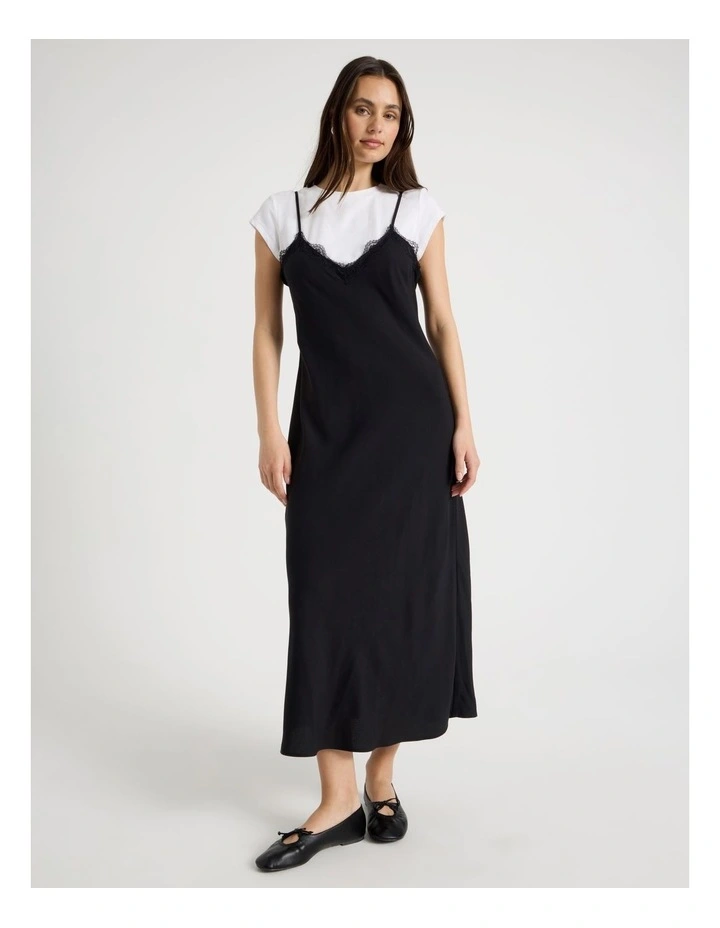 Eliza Flat Shoes in Black image 2
