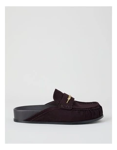 Lebron Flat Shoes in Chocolate