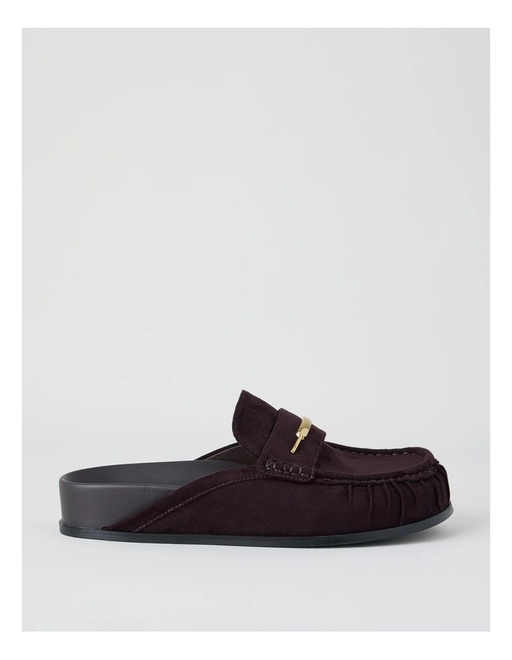 Lebron Flat Shoes in Chocolate image 1