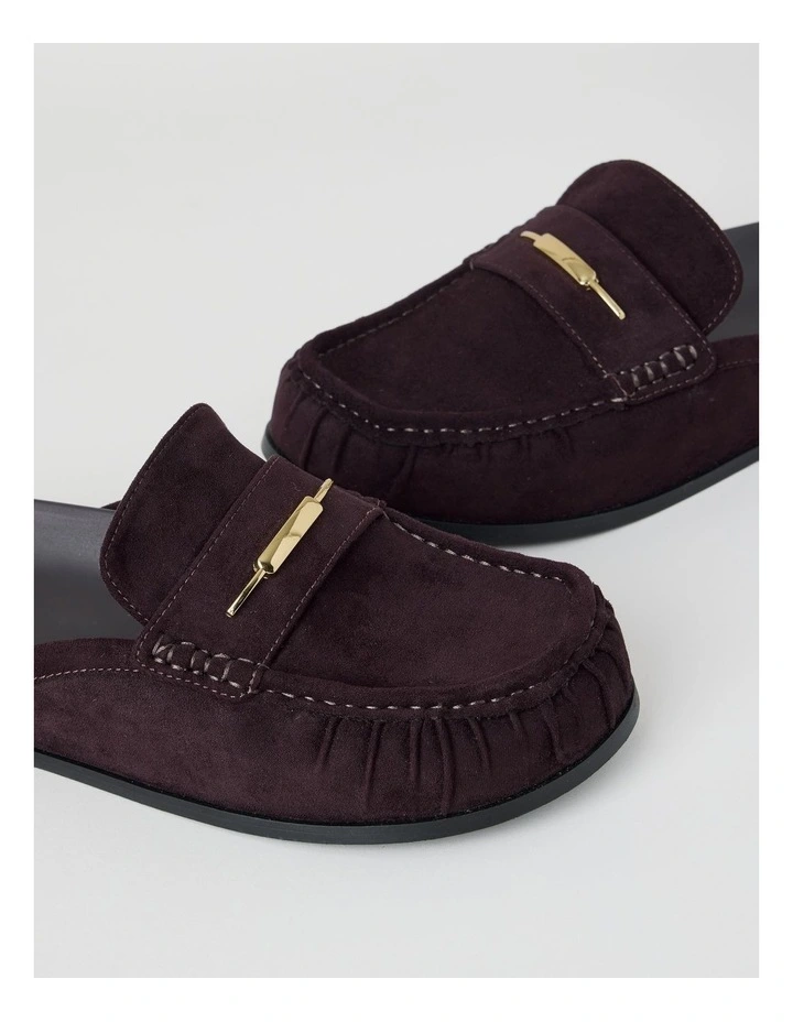Lebron Flat Shoes in Chocolate image 3