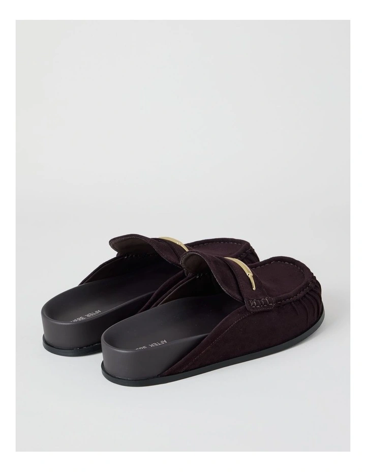 Lebron Flat Shoes in Chocolate image 5
