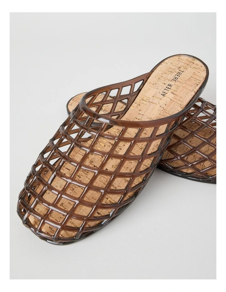 Mika Flat Shoes in Chocolate image 3
