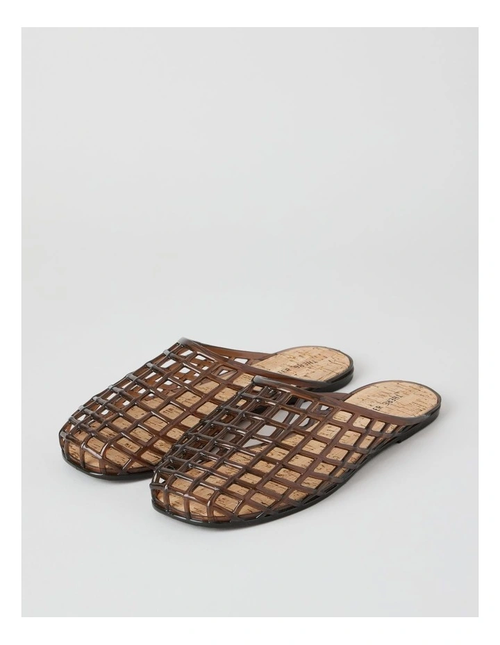 Mika Flat Shoes in Chocolate image 4