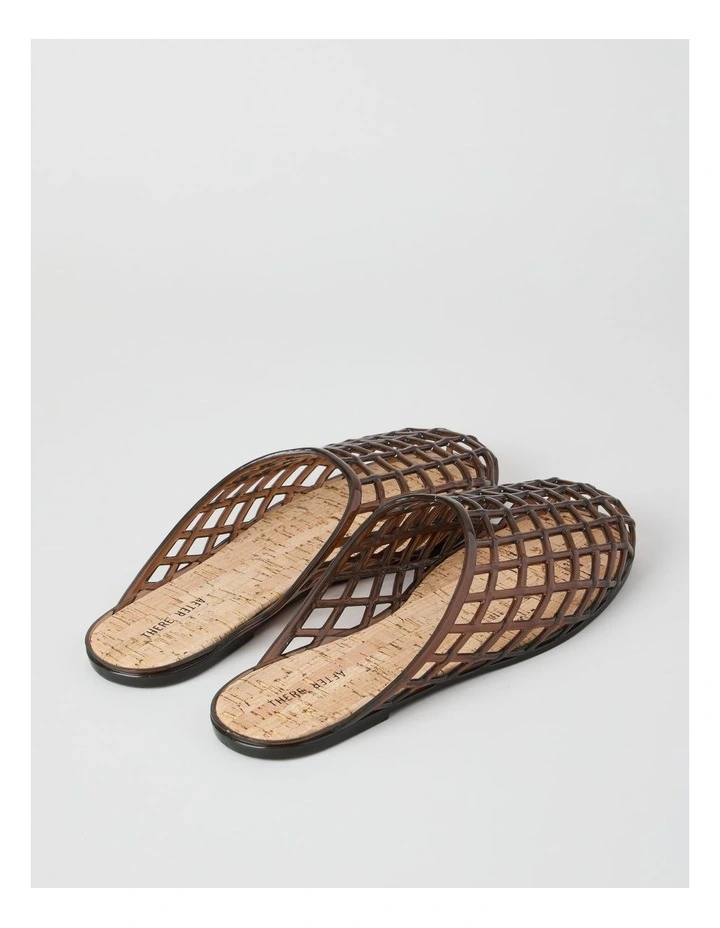 Mika Flat Shoes in Chocolate image 5