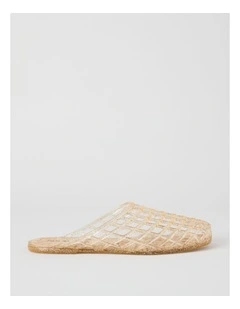 Mika Flat Shoes in Gold