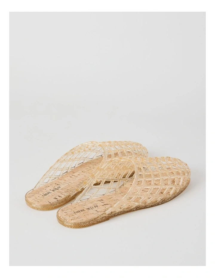 Mika Flat Shoes in Gold image 4