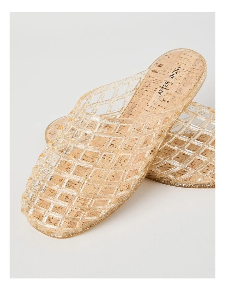 Mika Flat Shoes in Gold image 5