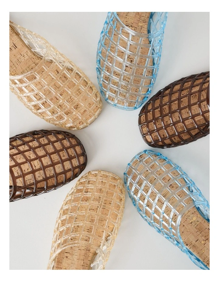 Mika Flat Shoes in Gold image 7