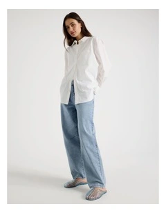 Mika Flat Shoes in Blue