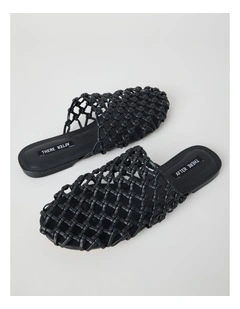 Addison Flat Shoes in Black
