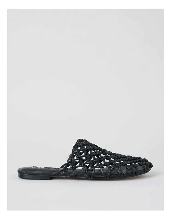 Addison Flat Shoes in Black image 2