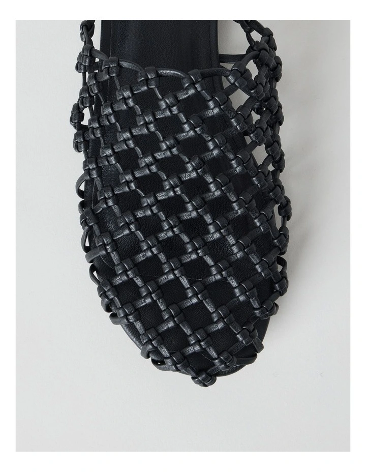 Addison Flat Shoes in Black image 5