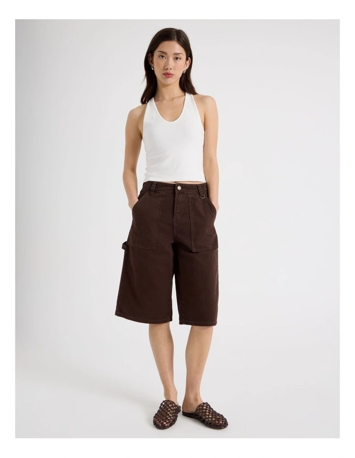 Addison Flat Shoes in Chocolate image 2