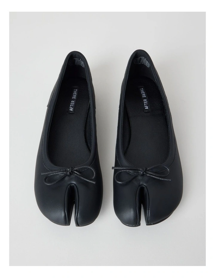 Vinny Flat Shoes in Black image 1