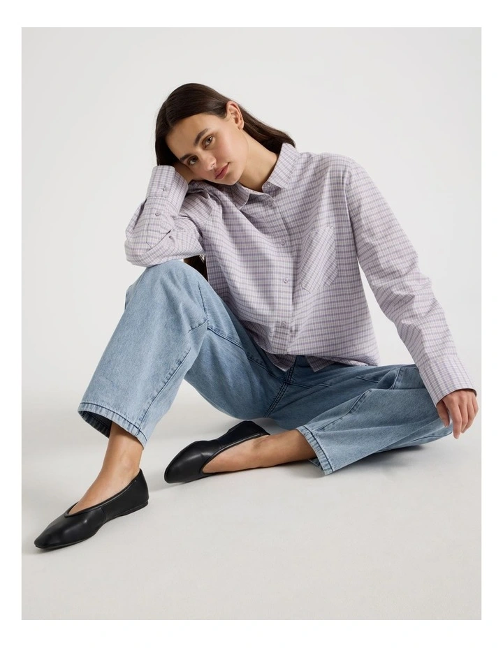 Megan Flat Shoes in Black image 2
