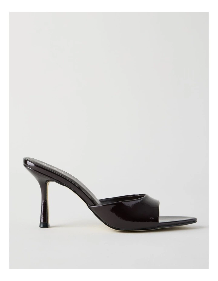 Georgina Sandal in Fig Metallic Patent image 1