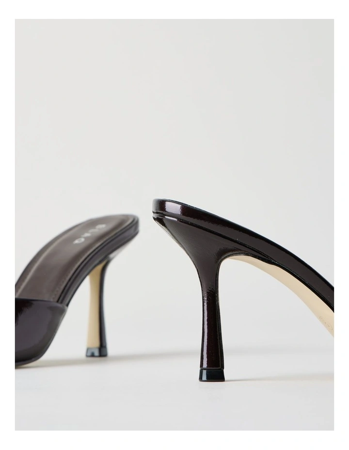 Georgina Sandal in Fig Metallic Patent image 4