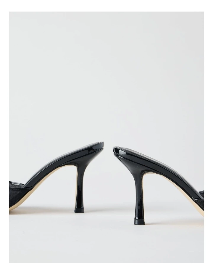 Georgina Sandal in Black Mesh image 5