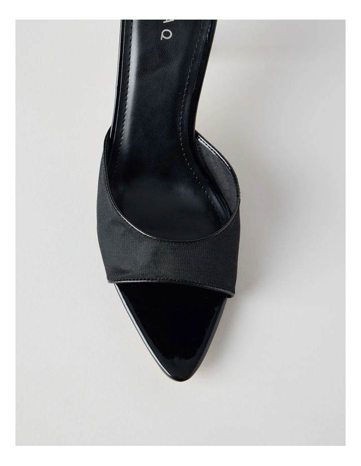 Georgina Sandal in Black Mesh image 5